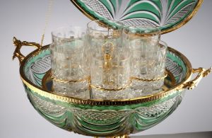 Cristal de Paris : Cave à whisky Prestige Gérard en couleur 