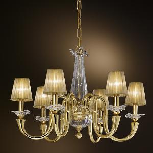 Lustre Chandelier Cristal luxe collection 269 Possoni 