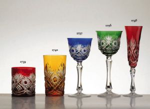 Collection Londres: Verres Roemer à vin du rhin 6 couleurs