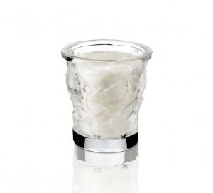 Vase Bougie Lalique Hirondelles