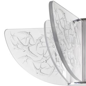 Lustre Cristal Lalique Hirondelles GM