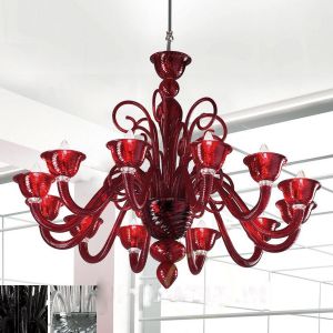 Lustre Verre de Murano Voltolina Collection Barnaba