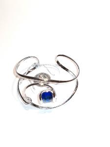 Parure Marazzini Orchidee Cristal Swarovski bleu dark