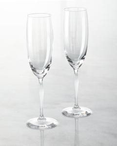 100 points Cristal Lalique Coffret Flute champagne