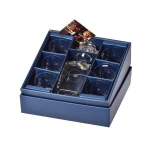 Coffret Cadeau Whisky Cristal Krosno Saga (carafe + 6 verres)