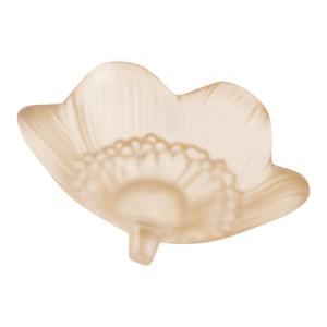 Motif Fleur Anémone Lalique Cristal 