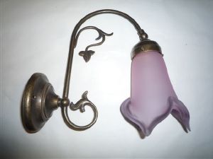 Applique Lierre tulipe art nouveau