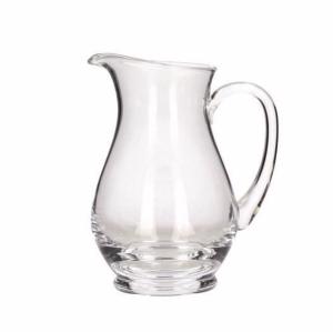 Carafe à eau Rondelette en cristal uni avec anse