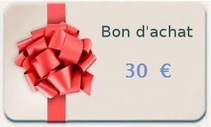 Carte Cadeau d'une valeur de 30€