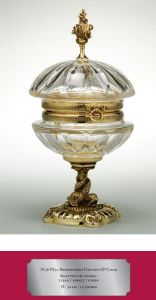 Cristal Bénito Bonbonnière Dauphin
