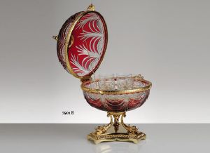 Cristal de Paris : Cave à whisky Prestige Gérard en couleur 