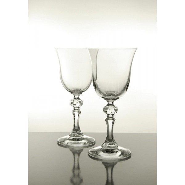 verre cristal tulipe