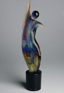 Ballerine Verre Murano Zanetti multicouleur 