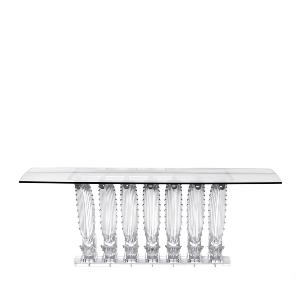 Console Cristal Lalique Rectangulaire modele Cactus