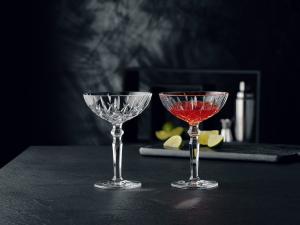 Duo Coupe Cocktail Champagne en cristal collection Noblesse 