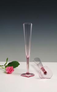 Coffret 2 Flutes Champagne Duet Cristal Moser rosaline