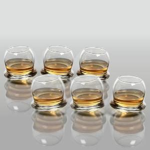 Ensemble 6 verres culbuto original