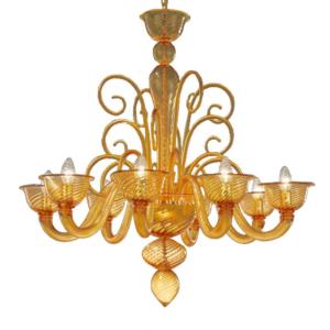 Lustre Verre de Murano Voltolina Collection Barnaba