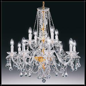 Lustre Chandelier Cristal Murano Voltolina Collection Temptation