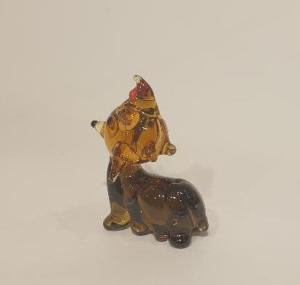 Chien Yorkshire en Cristal miniature