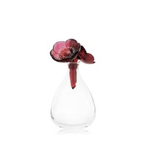 Carafe Cristal Lalique Bouchon 2 Anémones 