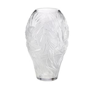 Vase Lalique Poissons Combattants GM 
