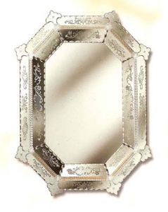Miroir Venitien AN10 Venexiart Murano Véritable 