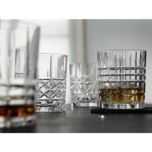 4 Verres Whisky + carafe en  cristal collection Highland 
