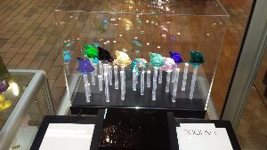  Aquarium Noir avec cloche transparente pour 25 Poissons Lalique 