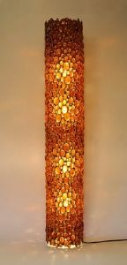 Lampe en Ambre Sardaigne grande