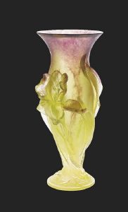 Vase Iris DAUM moyen 27,5 cm