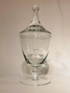 Bonbonnière en Cristal de Bohème haute