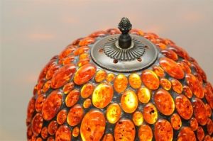 Lampe en Ambre Trentino Rovereto