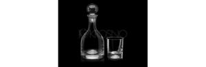 Coffret Cadeau Whisky Cristal Ballon Football 