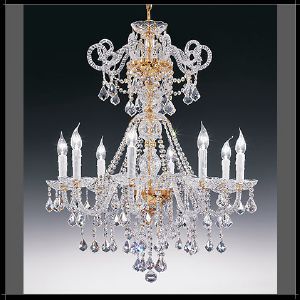 Lustre Chandelier Cristal Murano Voltolina Collection Dream