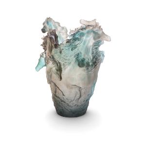 Vase Cheval par atelier Daum