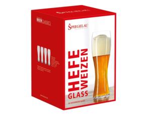 Verre à Biere en cristal Spiegelau Hefeweizen coffret de 4