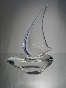 Trophée bâteau Murano