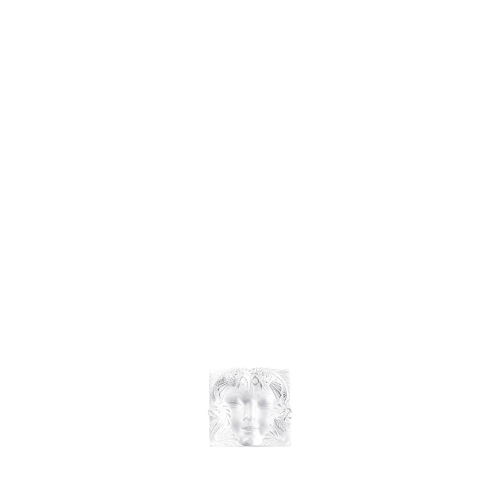 Panneau décoratif Cristal Lalique Masque Femme