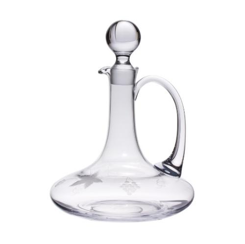 Carafe à décanter capitaine taillée grappe de raisin