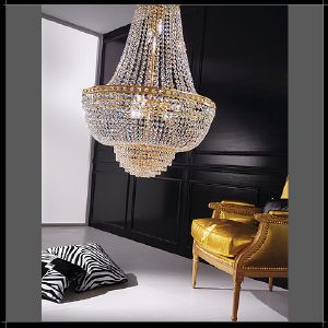 Lustre Mongolfiere Cristal Murano Voltolina Collection Amsterdam 