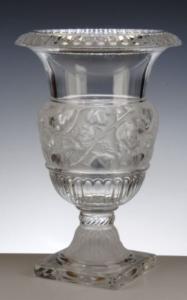 Vase Chambord Satiné en cristal de Paris 