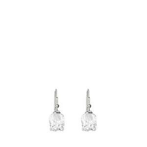 Boucles d' Oreilles Dormeuse Muguet Cristal Lalique 