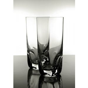 Coffret 6 Verres long drink en cristal collection Prestige Quadra 33 cl