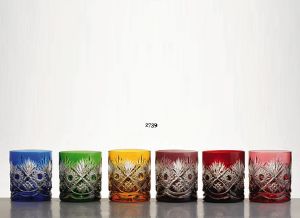 Collection Londres: Verres Roemer à vin du rhin 6 couleurs