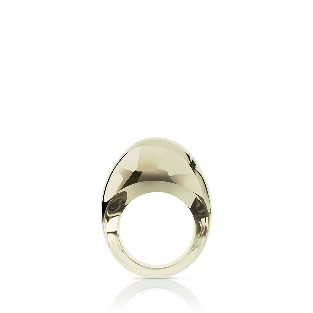 Bague Cristal Lalique Gourmande bronze