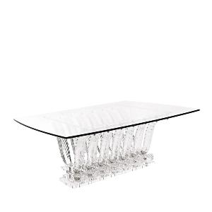 Table Cristal Lalique Rectangulaire modele Cactus