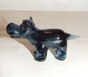 Hippopotamus Crystal Miniature