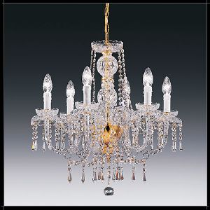 Lustre Chandelier Cristal Murano Voltolina Collection Alicante