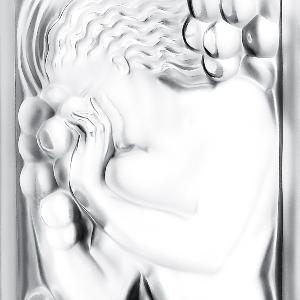 Panneau d' espace Cristal Lalique Figurines et Raisins
